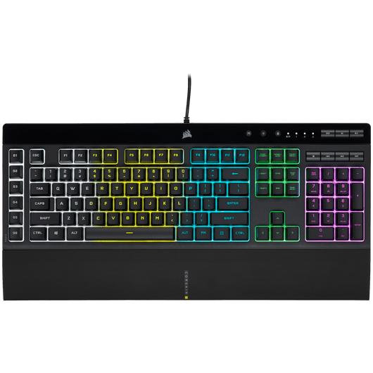 Corsair K55 RGB PRO Gamingtangentbord (svart) - Begrip